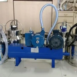 Heavy Duty 4 Bucket Milking Machine 2HP, SS Body